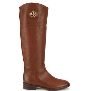 Tory Burch brown leather riding boots - size 8